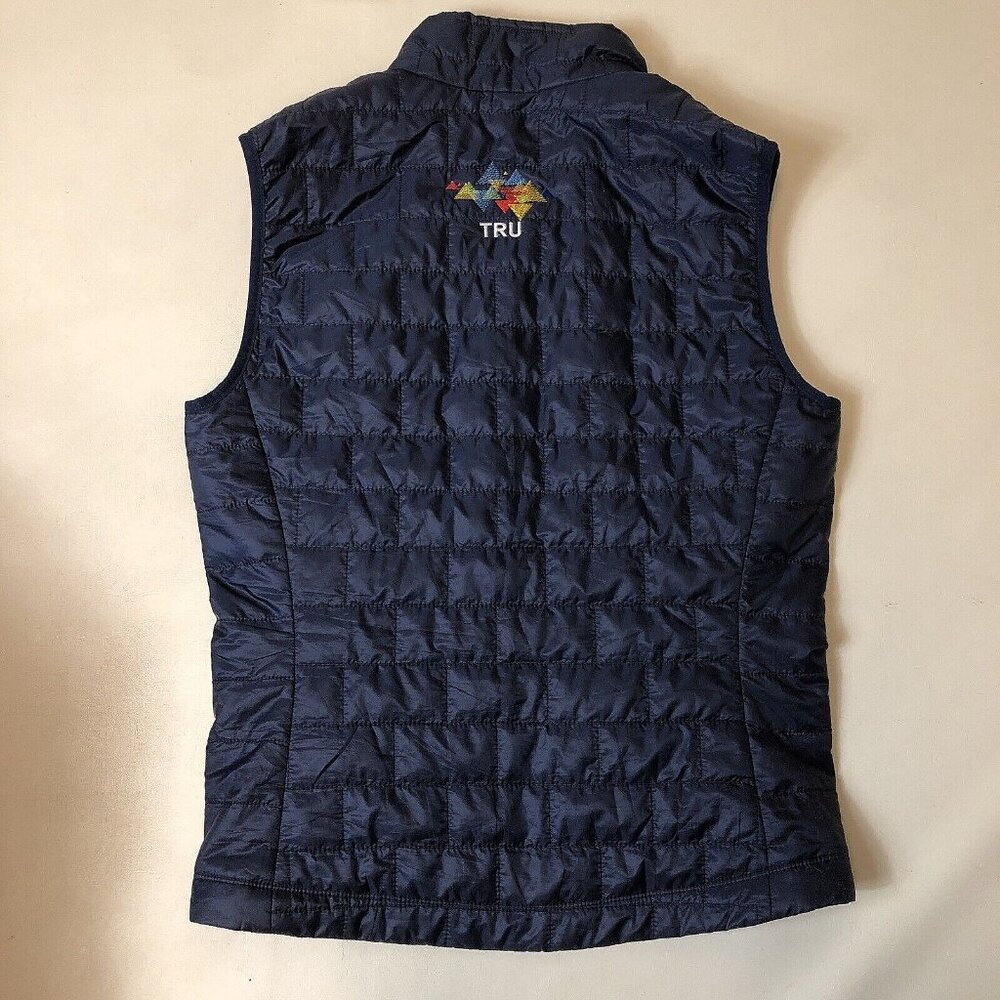 Patagonia Mens Nano Puff Zip Promo Vest Big Sur Blue Size Small Outdoor Travel - Picture 2 of 11